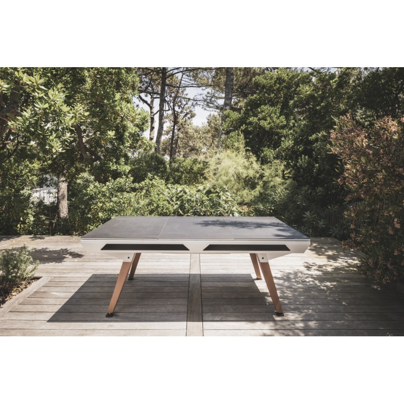 Billardtisch, Pool, Cornilleau Origin Outdoor, 7 ft. (Fuß), weiß
