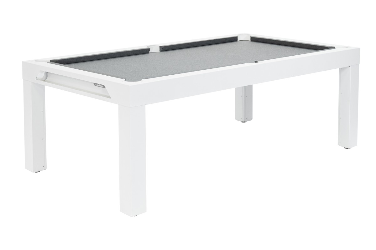 Billardtisch, Pool, Cornilleau Classic Outdoor, 7 ft. (Fuß), weiß-grau