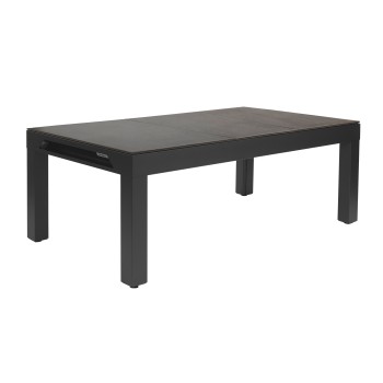 Billardtisch, Pool, Cornilleau Classic Outdoor, 7 ft. (Fuß), schwarz-grau
