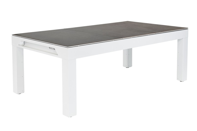 Billardtisch, Pool, Cornilleau Classic Outdoor, 7 ft. (Fuß), weiß-grau