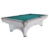 Billardtisch, Pool, Dynamic IV, 9 ft. (Fuß), glänzend-weiß