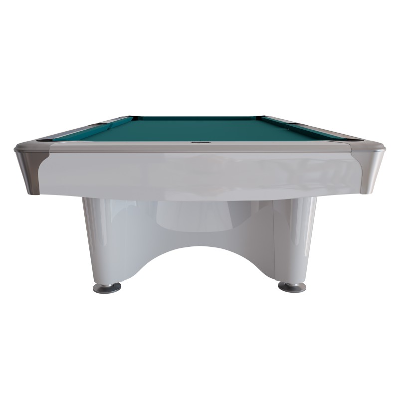 Billardtisch, Pool, Dynamic IV, 9 ft. (Fuß), glänzend-weiß