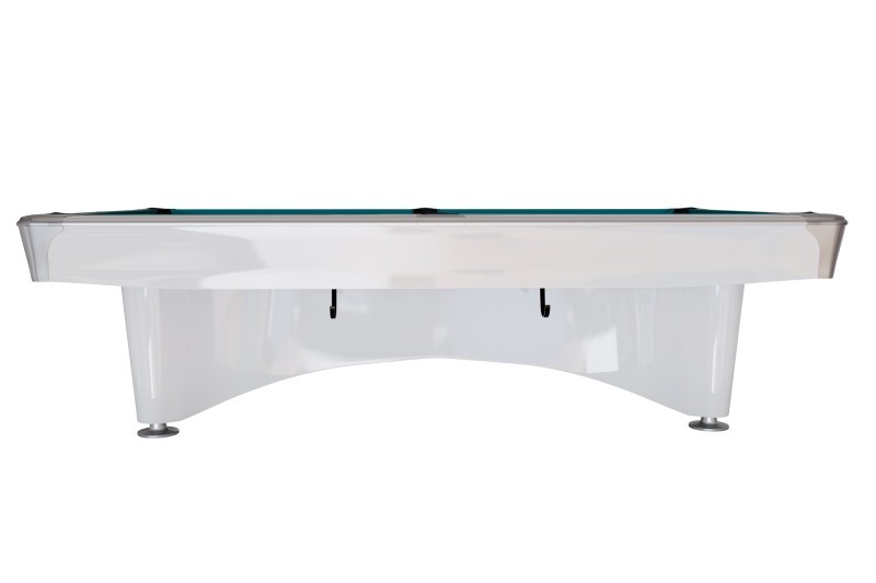Billardtisch, Pool, Dynamic IV, 9 ft. (Fuß), glänzend-weiß