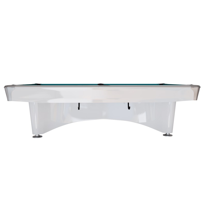 Billardtisch, Pool, Dynamic IV, 9 ft. (Fuß), glänzend-weiß