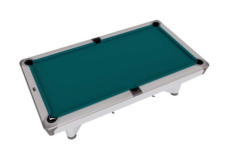 Billardtisch, Pool, Dynamic IV, 9 ft. (Fuß), glänzend-weiß