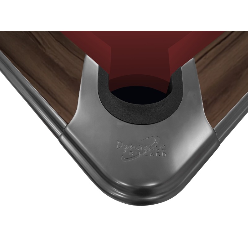 Billardtisch, Pool, Dynamic IV, modern-braun