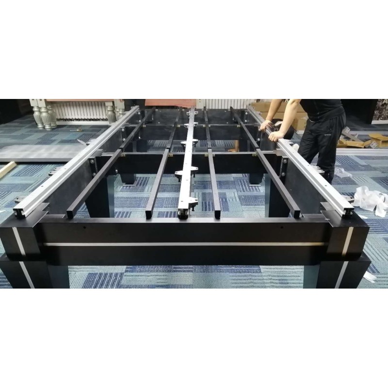 Billardtisch, Snooker, Rasson Magnum II, 12 ft. (Fuß), schwarz