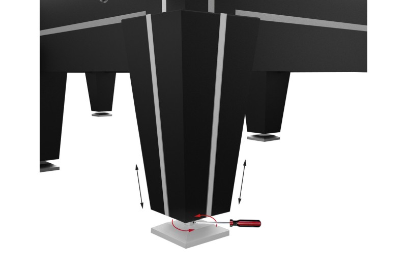 Billardtisch, Snooker, Rasson Magnum II, 12 ft. (Fuß), schwarz