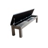 Billardtisch / Esstisch, Pool, Rasson Penelope II, inkl. Abdeckplatte, gebeiztes Holz