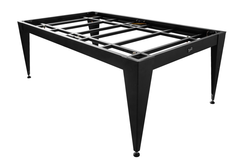 Billardtisch / Esstisch, Pool, Vancouver III, 7 ft. (Fuß), schwarz/schwarz, blaues Tuch
