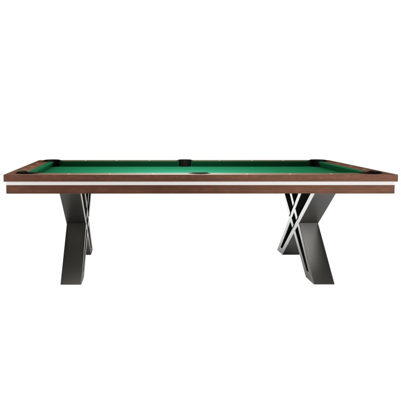 Billardtisch / Esstisch, Pool, Rasson Pierce, 8 ft. (Fuß), walnuss