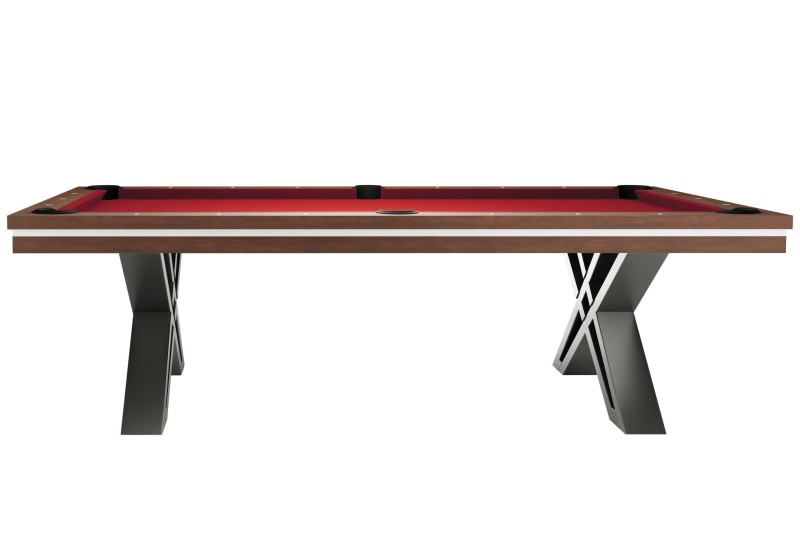 Billardtisch / Esstisch, Pool, Rasson Pierce, 8 ft. (Fuß), walnuss, inkl. Abdeckplatte, gebraucht