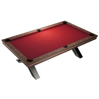 Billardtisch / Esstisch, Pool, Rasson Pierce, 8 ft. (Fuß), walnuss, inkl. Abdeckplatte, gebraucht