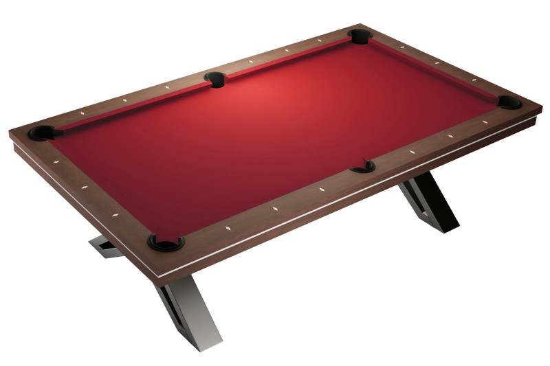 Billardtisch / Esstisch, Pool, Rasson Pierce, 8 ft. (Fuß), walnuss, inkl. Abdeckplatte, gebraucht