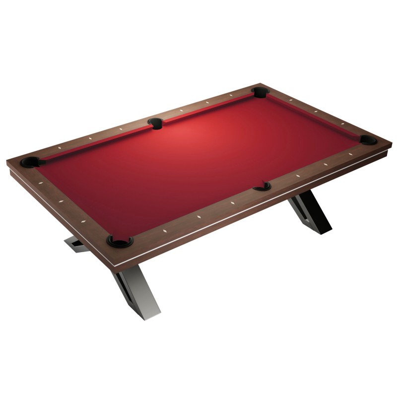 Billardtisch / Esstisch, Pool, Rasson Pierce, 8 ft. (Fuß), walnuss, inkl. Abdeckplatte, gebraucht