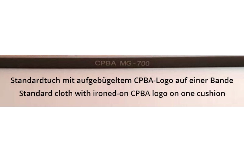 Billardtisch / Esstisch, Pool, Rasson Penelope II, inkl. Abdeckplatte, gebeiztes Holz