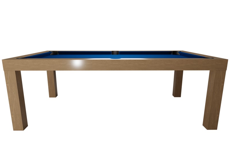 Billardtisch / Esstisch, Pool, Mozart, 7 ft. (Fuß), eiche
