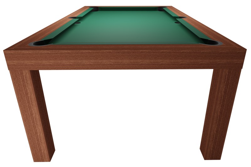Billardtisch / Esstisch, Pool, Mozart, 7 ft. (Fuß), mahagoni