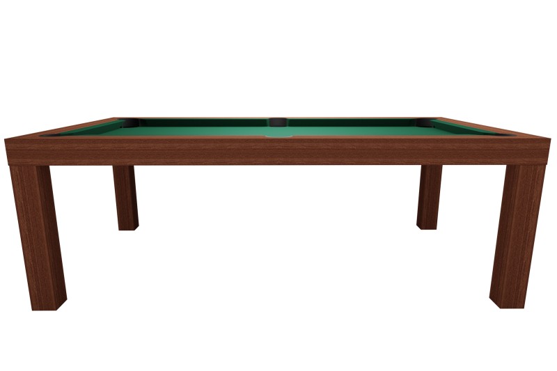 Billardtisch / Esstisch, Pool, Mozart, 7 ft. (Fuß), mahagoni