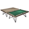 Billardtisch / Esstisch, Pool, Rasson Dauphine, gebeizte Eiche