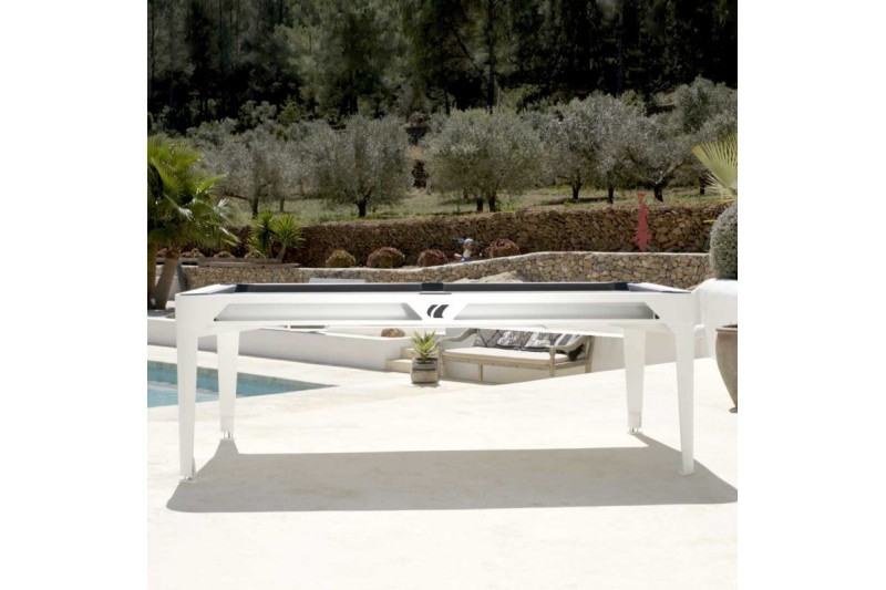 Billardtisch, Pool, Cornilleau Hyphen Outdoor, 7 ft. (Fuß), weiß