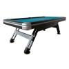 Billardtisch, Pool, Sydney II, 7 ft. (Fuß), schwarz-silber