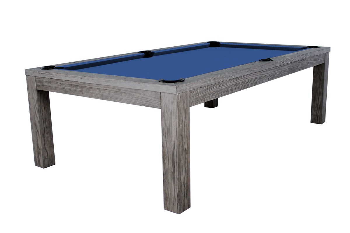 Billardtisch / Esstisch, Pool, Rasson Penelope II, inkl. Abdeckplatte, gebeiztes Holz