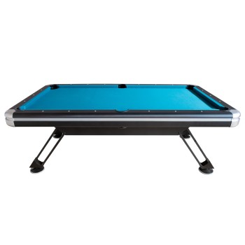 Billardtisch, Pool, Sydney II, 7 ft. (Fuß), schwarz-silber