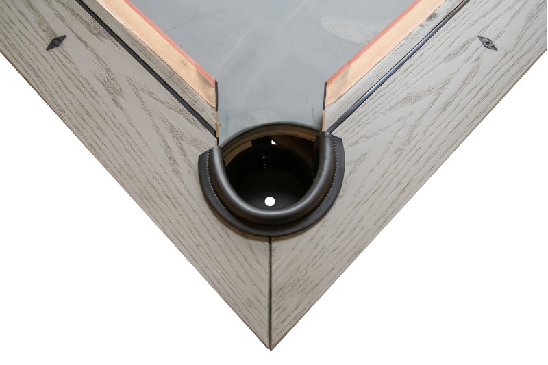 Billardtisch, Pool, X-Con, 8 ft. (Fuß), graue Eiche