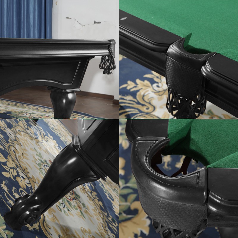 Billardtisch, Pool, Shelton, 8 ft. (Fuß), schwarz