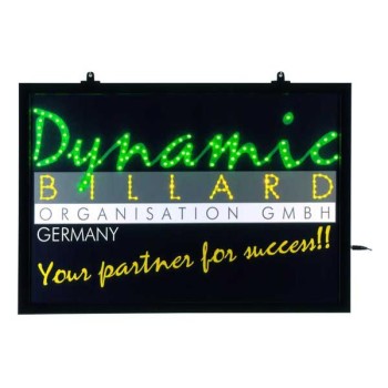 LED-Schild, Dynamic Billard