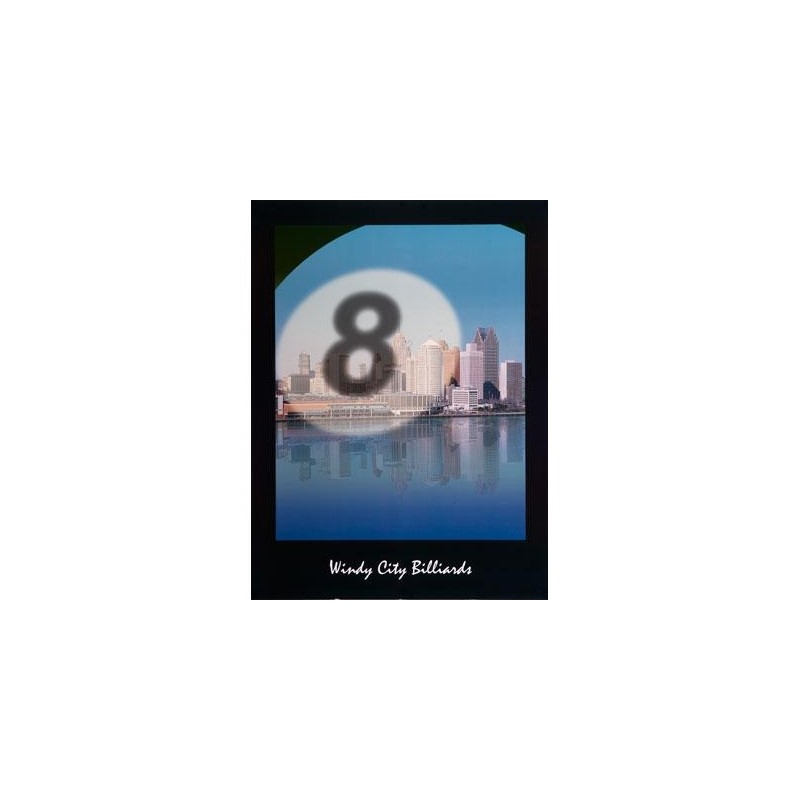 Poster, Windy City Billiards Poster, Windy City Billiards