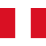 Flagge Peru