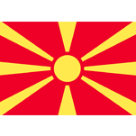 Flagge Mazedonien